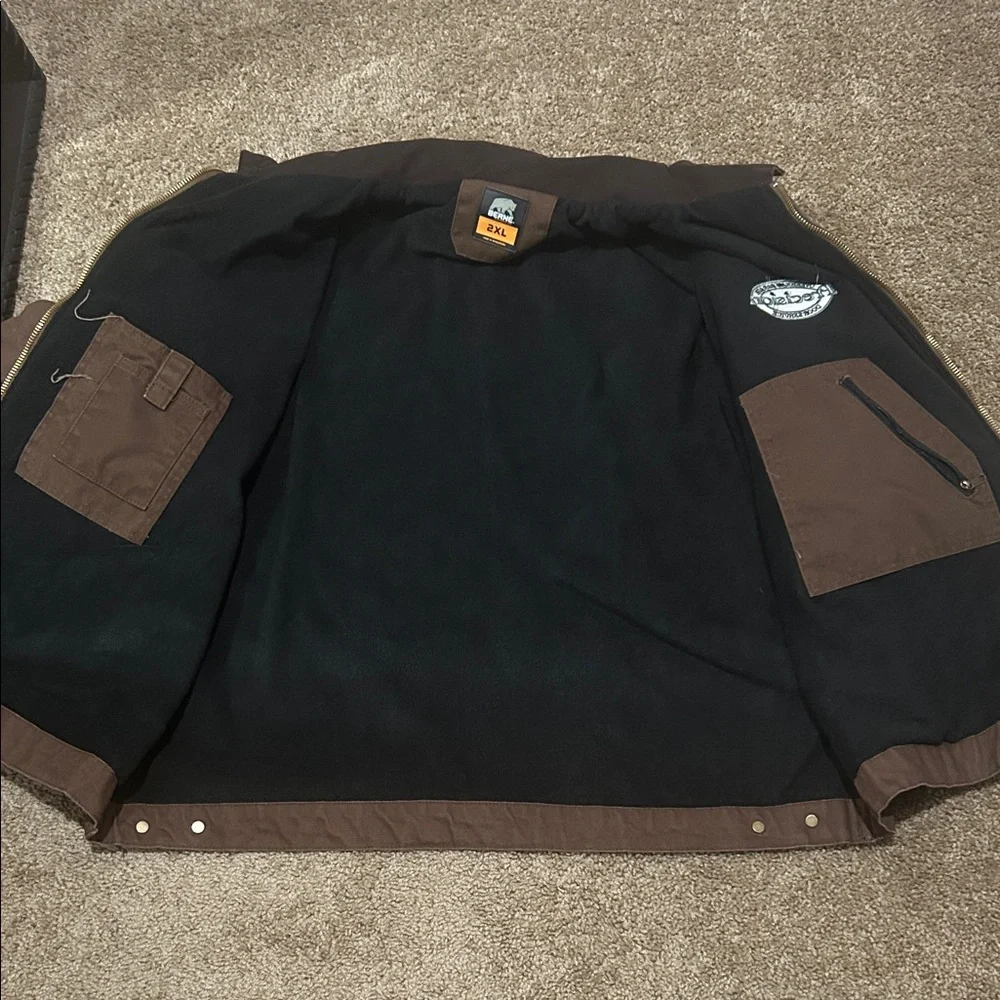 BERNE  Men's Chocolate Brown Lightweight Jacket